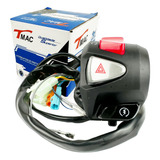 Punho Partida Cb500 Com Pisca Alerta Para Titan Fan 160 150