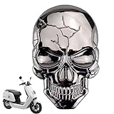 Punishers Crânio Adesivos Para Carros Crânio 3D Emblemas Metal Etiqueta Do Carro Decalque Caveira Metal Sólido Adesivo Para Carro Decalque Esqueleto Carro Pinnkl