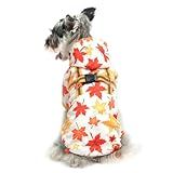 PUPTECK Capa De Chuva Para Cães Pequenos E Médios Jaqueta De Chuva Impermeável Para Cães Com Capuz E Arnês Embutidos Colete Refletivo Para Cães Com Poncho Liso Para Dias Frios De Inverno Com Neve 