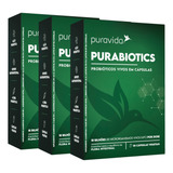Purabiotics Probióticos Vivos 3 X 30 Cápsulas Puravida