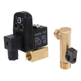 Purgador Eletrônico P Compressor Rosca 1 4 Bsp Ac220v