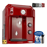 Purificador Água Alcalina E Ozônio Cor Inox Compressor K Cor Vermelho 220v
