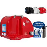 Purificador Água Alcalino Blue He Mata As Bactérias Top Life Cor Vermelho 110v 220v