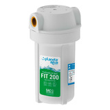 Purificador Água Filtro Planeta Água Fit 200 Torneira Pia Bebedouro Carvão Ativado Pou Branco