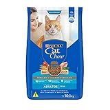 Purina Cat Chow Ração Nestlé Para Gatos Adultos Sabor Peixe 10 1Kg Purina