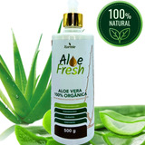 Puro Gel De Babosa Aloe Vera 100 Natural E Orgânico 500g