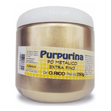 Purpurina Em Pó Ouro Rico 250grs