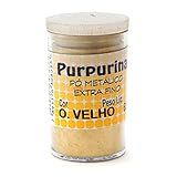 Purpurina Gliart Pó Metálico Extra Fino 5g Ouro Velho