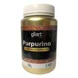 Purpurina Pó Metálico Ouro Rico Extra Fino Gliart 250g Cor Dourado Rico