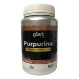 Purpurina Pó Metálico Prata Extra Fino Gliart 250g