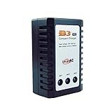 PUSLAKO Carregador De Bateria Lipo -B3 Pro- 2S-3S Balanceamento Remoto Ca 7-4-11-1 V 10 W Polímero Lítio Compacto Para Carro Rc Compatível Com Baterias Xhr