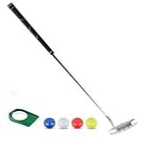 Putter De Golfe Atualizado Com Linha De Alinhamento De Golfe Putter De Golfe Legal Para Homens E Mulheres Conjunto De Tacos De Golfe Para Golfistas Destros Mini Taco De Golfe Com 4 Bolas De Golfe
