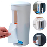 Puxa Saco Organizador Porta Sacola Papel Toalha Com Gancho
