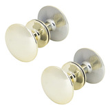 Puxador 2 Par Banheiro 5000 Para Porta De Vidro Blindex Box