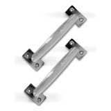 Puxador Alça Zamac 100mm 10cm Cromado Moveis 20 Unid 