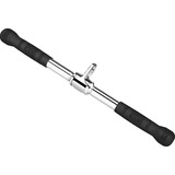 Puxador Barra Pulley Tríceps Cromada C Giro Emborrachada