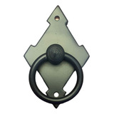 Puxador Colonial De Porta Janela Preto Kit C 10