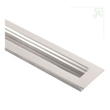 Puxador Concha De Embutir Em Aço Inox 30cm C Parafusos