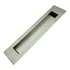 Puxador Concha De Embutir Para Porta Inox Escovado 25cm