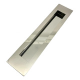 Puxador Concha De Embutir Para Porta Inox Polido 40cm
