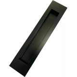 Puxador Concha De Embutir Para Porta Inox Preto Fosco 25cm Puxadores Online
