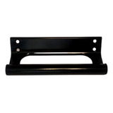 Puxador De Aluminio Marca Buzio Porta Portao Correr Color Preto 145mm