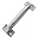 Puxador De Metal Cromado Porta De Correr Madeira Mdf 6 Pç