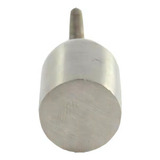 Puxador Decorativo Móveis Gaveta Metal Acetinado Cilíndrico