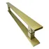 Puxador Dourado Inox 50 Cm Porta Madeira Vidro E Alumínio  