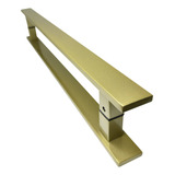 Puxador Dourado Inox 60