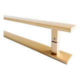 Puxador Flat Aço Inox 80 Cm Dourado Champanhe