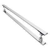 Puxador Inox 80 Cm Para Porta Pivotante Madeira Vidro