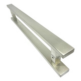Puxador Inox Escovado Porta Pivotante Vidro 40cm Reforçado Puxadores Online