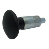 Puxador Manipulo Esférico Preto Pino 11mm Kit 6 Conj 