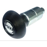 Puxador Manipulo Redondo Preto Puxe Pino 13mm Kit 10 Conj