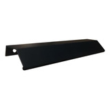 Puxador Moveis Aluminio 7015 Firenze 45 Curvo 146mm Preto