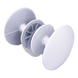 Puxador Para Box E Porta De Vidro Blindex Redondo 7 Cores Cor Branco
