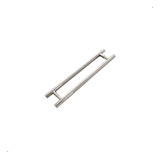 Puxador Para Porta E Portão Em Aço Inox 304 40cm Redondo