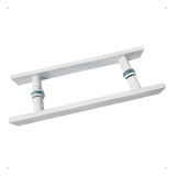 Puxador Porta De Correr Vidro Madeira 45cm Barra Maciço