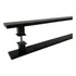Puxador Porta Madeira Pivotante Flat 80cm Aço Inox Preto Decorplace