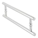Puxador Porta Pivotante 50cm Aço Inox Tubular Redondo Cor-Polido