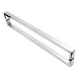 Puxador Porta Pivotante Aço Inox 304 150cm U
