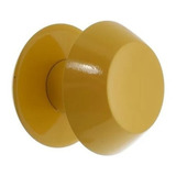 Puxador Portas Vidro Duplo Redondo Madeira Cores