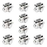 Puxador Trava Push Lock Click Motorhome Trailer Gaveta 10 Un