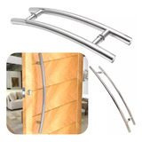 Puxador Tubular Curvo Aco