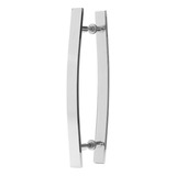 Puxadores Curvo Duplo 60 Cm portas Pivotantes Madeira vidro