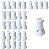 Puxadores De Plástico Branco Para Persianas Romanas - Borla De Gota De água- Maçanetas De Corda Venezianas Maçanetas De Corda De Janela Com Borla Maçanetas De Cortina De Ferragens Para Persianas -30