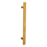 Puxadores Guarda Roupa Armário Luxo Dourado Metal De 100 Cm