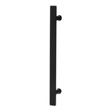 Puxadores Guarda Roupa Armário Luxo Preto Metal De 100 Cm