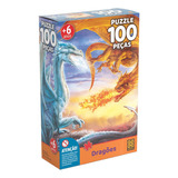 Puzzle 100 Pecas Dragoes